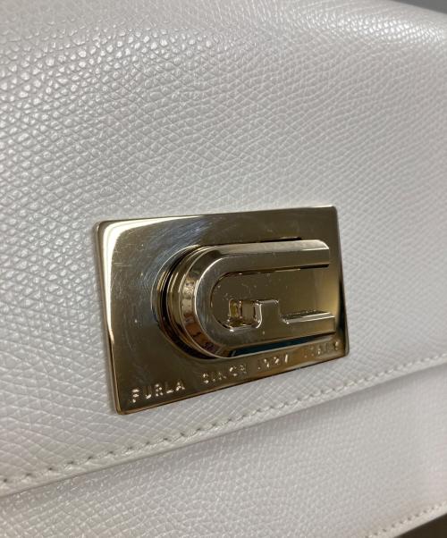 FURLA（フルラ）FURLA (フルラ) 1927 クロスボディバッ ホワイトの古着・服飾アイテム