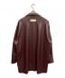 Ameri (アメリ) N.HOOLYWOOD (エヌ ハリウッド) FAKE LEATHER SHIRT JACKET(フェイクレザーシャツジャケット) レッド サイズ:SIZE S：10000円