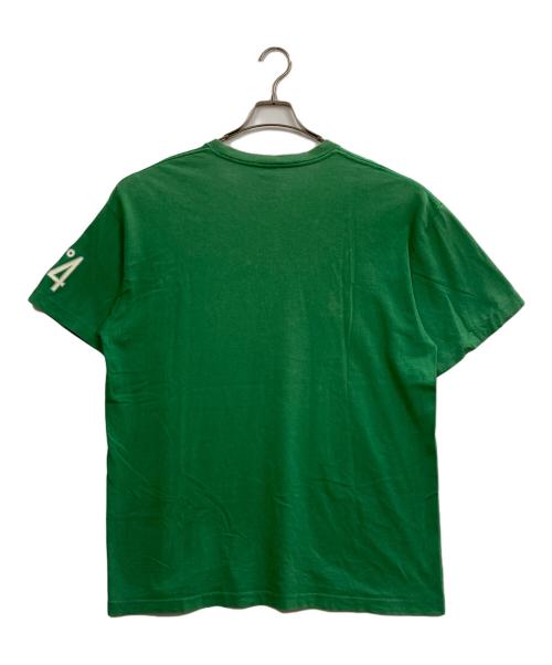stussy（ステューシー）stussy (ステューシー) プリントTシャツ グリーン サイズ:XLの古着・服飾アイテム