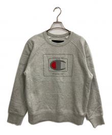 COACH×Champion（コーチ×チャンピオン）の古着「コラボスウェット」｜グレー