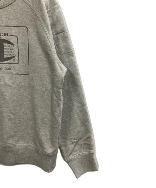 COACH（コーチ）COACH (コーチ) Champion (チャンピオン) コラボスウェット グレー サイズ:Mの古着・服飾アイテム