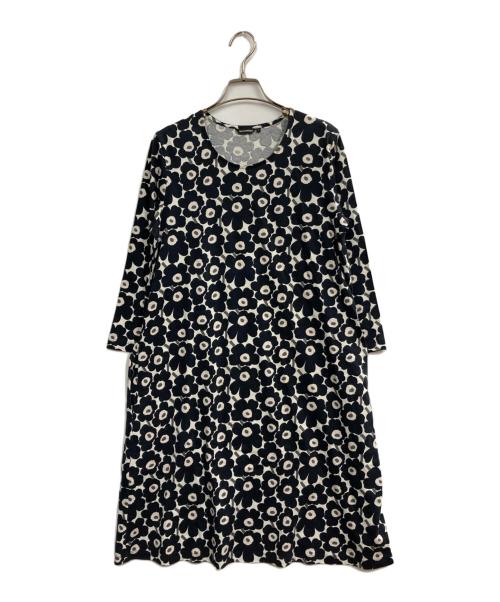 marimekko（マリメッコ）marimekko (マリメッコ) ミニウニッコ Mini Unikko ワンピース ブラック サイズ:Sの古着・服飾アイテム