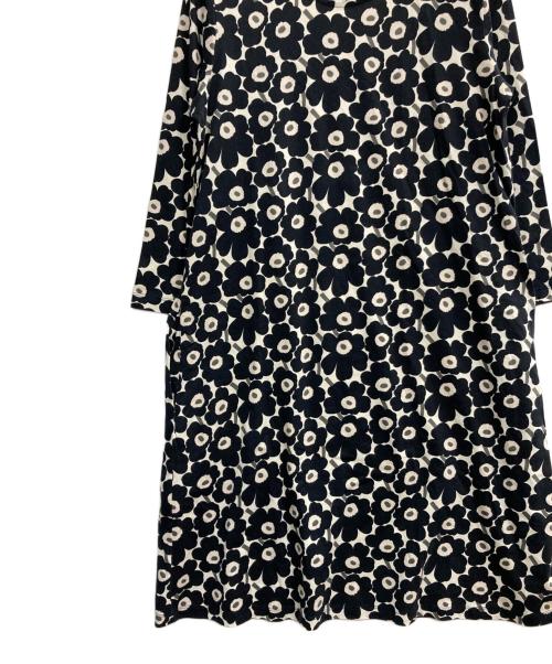 marimekko（マリメッコ）marimekko (マリメッコ) ミニウニッコ Mini Unikko ワンピース ブラック サイズ:Sの古着・服飾アイテム