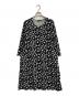 marimekko（マリメッコ）の古着「ミニウニッコ Mini Unikko ワンピース」｜ブラック