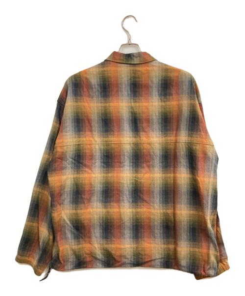 ANCELLM（アンセルム）ANCELLM (アンセルム) R/C CHECK PULL OVER SHIRT ブラウン サイズ:3の古着・服飾アイテム