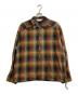 ANCELLM（アンセルム）の古着「R/C CHECK PULL OVER SHIRT」｜ブラウン