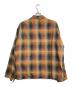 ANCELLM (アンセルム) R/C CHECK PULL OVER SHIRT ブラウン サイズ:3：20000円