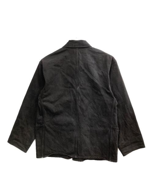 yokosakamoto（ヨウコサカモト）YOKOSAKAMOTO (ヨウコサカモト) DENIM COVERALL ブラック サイズ:Mの古着・服飾アイテム