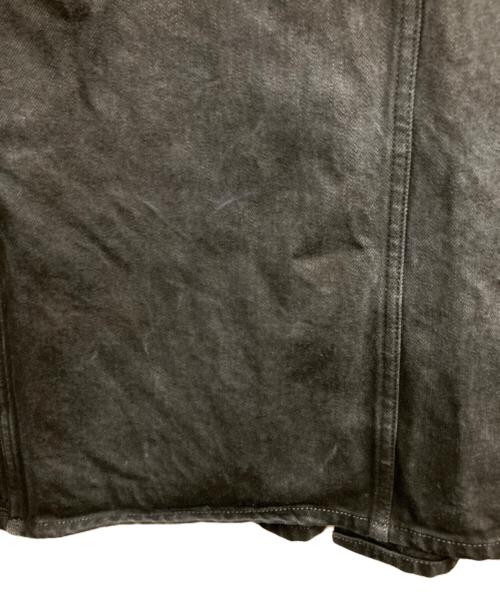 yokosakamoto（ヨウコサカモト）YOKOSAKAMOTO (ヨウコサカモト) DENIM COVERALL ブラック サイズ:Mの古着・服飾アイテム