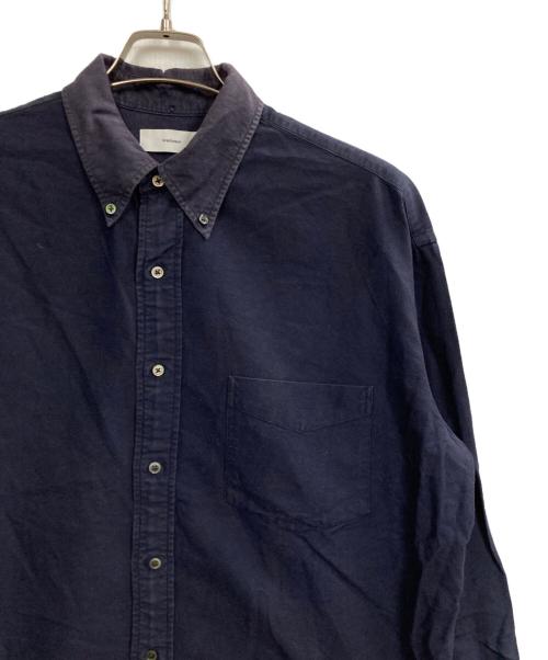 Graphpaper（グラフペーパー）Graphpaper (グラフペーパー) Oxford L/S B.D. Box Shirt ネイビー サイズ:2の古着・服飾アイテム