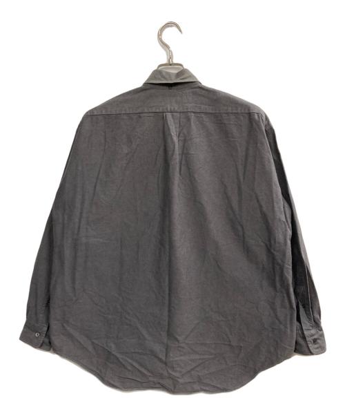 Graphpaper（グラフペーパー）Graphpaper (グラフペーパー) Oxford L/S B.D. Box Shirt グレー サイズ:1の古着・服飾アイテム