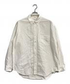Graphpaperグラフペーパー）の古着「Oxford L/S B.D Box Shirt」｜ホワイト