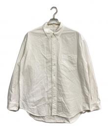 Graphpaper（グラフペーパー）の古着「Oxford L/S B.D Box Shirt」｜ホワイト