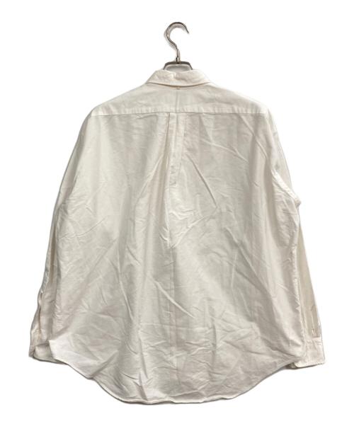 Graphpaper（グラフペーパー）Graphpaper (グラフペーパー) Oxford L/S B.D Box Shirt ホワイト サイズ:Mの古着・服飾アイテム