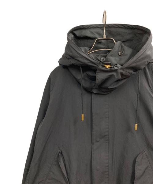 THE RERACS（ザ リラクス）THE RERACS (ザ リラクス) ショートモッズコート ブラック サイズ:Mの古着・服飾アイテム