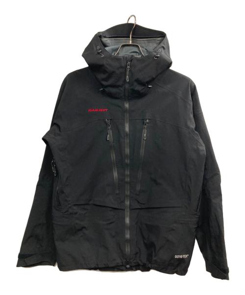 MAMMUT（マムート）MAMMUT (マムート) GORE-TEX GLACIER Jacket ブラック サイズ:Lの古着・服飾アイテム