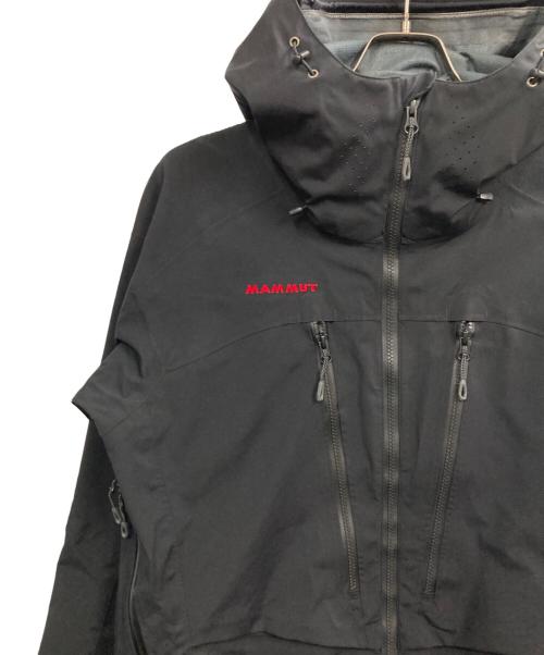 MAMMUT（マムート）MAMMUT (マムート) GORE-TEX GLACIER Jacket ブラック サイズ:Lの古着・服飾アイテム