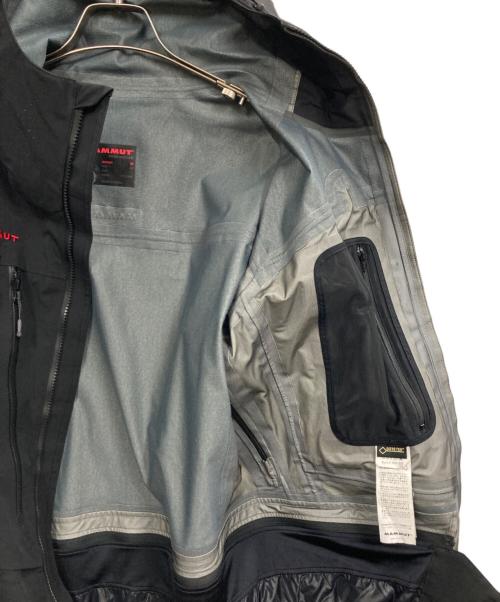 MAMMUT（マムート）MAMMUT (マムート) GORE-TEX GLACIER Jacket ブラック サイズ:Lの古着・服飾アイテム