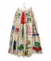 Freada (フリーダ) VINTAGEヨーロピアンエコバッグリメイクスカート アイボリー サイズ:ONE SIZE 未使用品：25000円