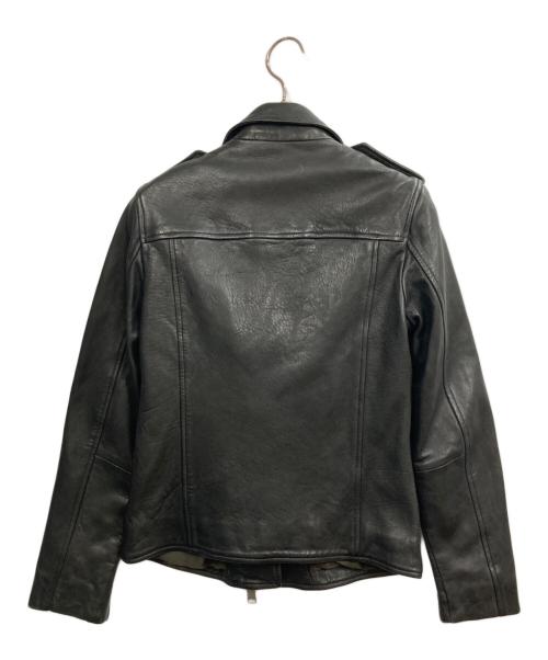 ALL SAINTS（オールセインツ）ALL SAINTS (オールセインツ) ダブルライダースジャケット ブラック サイズ:6/2 160/80Aの古着・服飾アイテム