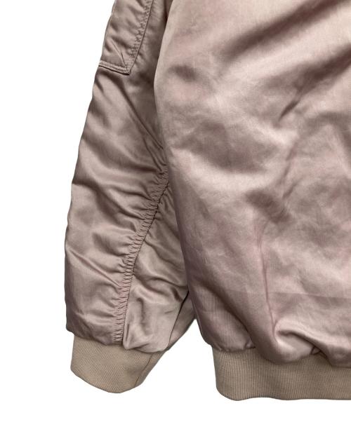 NIKE（ナイキ）NIKE (ナイキ) NSW バーシティ リバーシブル ボンバージャケット ピンク サイズ:XSの古着・服飾アイテム