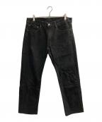 LEVI'Sリーバイス）の古着「505ワイドブラックデニム」｜ブラック
