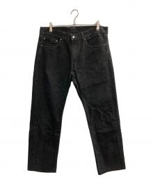 LEVI'S（リーバイス）の古着「505ワイドブラックデニム」｜ブラック