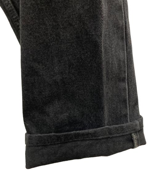 LEVI'S（リーバイス）LEVI'S (リーバイス) 505ワイドブラックデニム ブラック サイズ:W36L38の古着・服飾アイテム