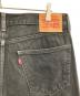 中古・古着 LEVI'S (リーバイス) 505ワイドブラックデニム ブラック サイズ:W36L38：6000円