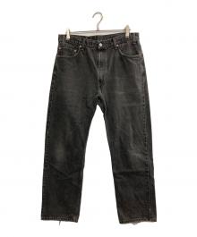 LEVI'S（リーバイス）の古着「後染め505デニムパンツ」｜ブラック