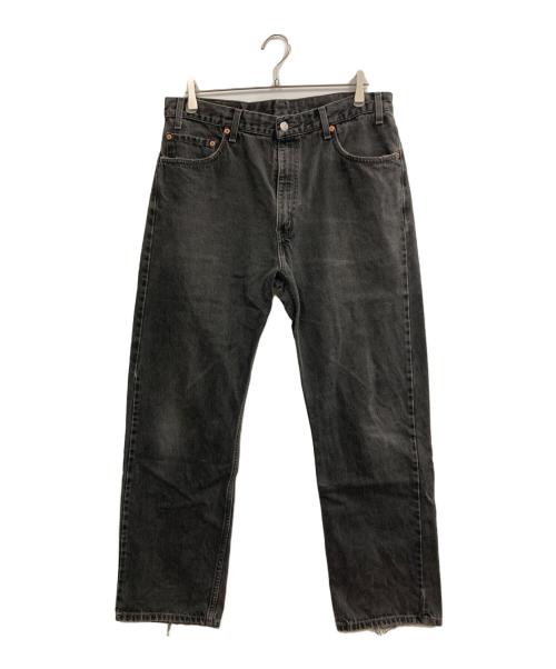 LEVI'S（リーバイス）LEVI'S (リーバイス) 後染め505デニムパンツ ブラック サイズ:W36×L30の古着・服飾アイテム