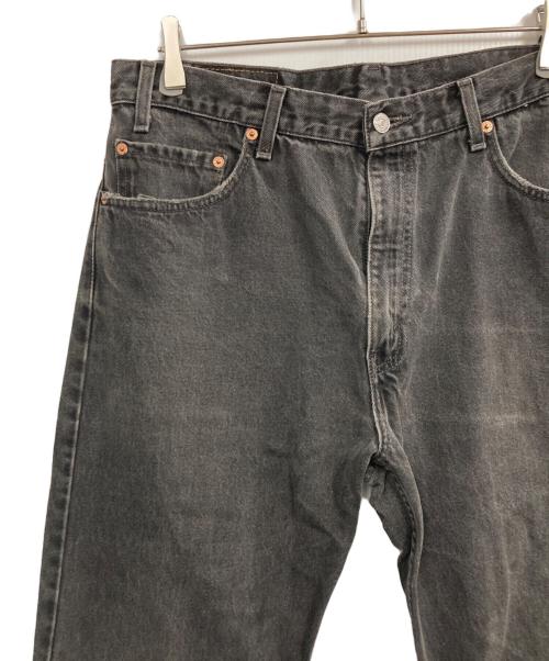 LEVI'S（リーバイス）LEVI'S (リーバイス) 後染め505デニムパンツ ブラック サイズ:W36×L30の古着・服飾アイテム