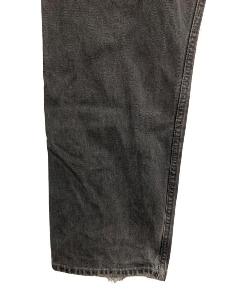 LEVI'S（リーバイス）LEVI'S (リーバイス) 後染め505デニムパンツ ブラック サイズ:W36×L30の古着・服飾アイテム