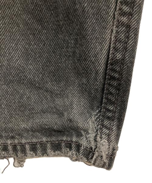LEVI'S（リーバイス）LEVI'S (リーバイス) 後染め505デニムパンツ ブラック サイズ:W36×L30の古着・服飾アイテム