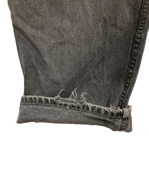LEVI'S（リーバイス）LEVI'S (リーバイス) 後染め505デニムパンツ ブラック サイズ:W36×L30の古着・服飾アイテム