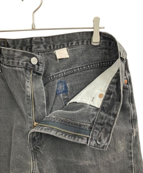 LEVI'S（リーバイス）LEVI'S (リーバイス) 後染め505デニムパンツ ブラック サイズ:W36×L30の古着・服飾アイテム