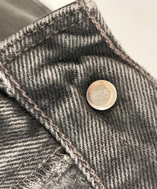 LEVI'S（リーバイス）LEVI'S (リーバイス) 後染め505デニムパンツ ブラック サイズ:W36×L30の古着・服飾アイテム
