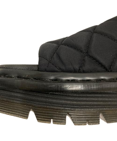 Dr.Martens（ドクターマーチン）Dr.Martens (ドクターマーチン) ZEBZAG スライド サンダル ブラック サイズ:37の古着・服飾アイテム