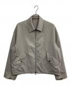 STUDIOUSステュディオス）の古着「NO SEASON WASHABLEWOOL BLOUSON」｜ベージュ