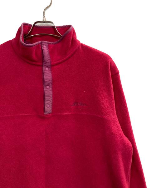 L.L.Bean（エルエルビーン）L.L.Bean (エルエルビーン) 筆記体刺繍スナップT ショッキングピンク サイズ:不明の古着・服飾アイテム