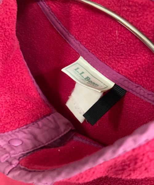 L.L.Bean（エルエルビーン）L.L.Bean (エルエルビーン) 筆記体刺繍スナップT ショッキングピンク サイズ:不明の古着・服飾アイテム