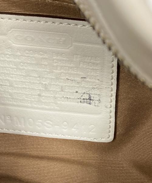 COACH（コーチ）COACH (コーチ) Soho Shoulder Bag ホワイトの古着・服飾アイテム