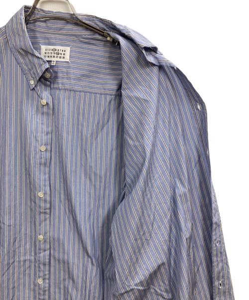 Maison Margiela（メゾンマルジェラ）Maison Margiela (メゾンマルジェラ) オーガニックコットンオックスフォードシャツ スカイブルー サイズ:38の古着・服飾アイテム