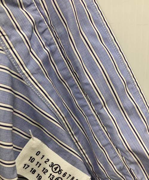 Maison Margiela（メゾンマルジェラ）Maison Margiela (メゾンマルジェラ) オーガニックコットンオックスフォードシャツ スカイブルー サイズ:38の古着・服飾アイテム