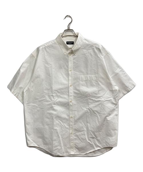 BALENCIAGA（バレンシアガ）BALENCIAGA (バレンシアガ) バックプリントシャツ ホワイト サイズ:40の古着・服飾アイテム