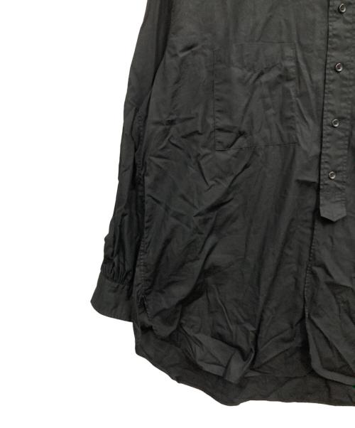 Marvine Pontiak Shirt Makers（マーヴィンポンティアックシャツメイカーズ）Marvine Pontiak Shirt Makers (マーヴィンポンティアックシャツメイカーズ) Round Tail 2 Pocket SH ブラック サイズ:ONE SIZEの古着・服飾アイテム