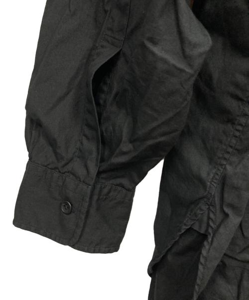 Marvine Pontiak Shirt Makers（マーヴィンポンティアックシャツメイカーズ）Marvine Pontiak Shirt Makers (マーヴィンポンティアックシャツメイカーズ) Round Tail 2 Pocket SH ブラック サイズ:ONE SIZEの古着・服飾アイテム
