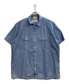 Dickies×Ron Hermanディッキーズ×ロンハーマン）の古着「シャンブレーシャツ」｜ブルー