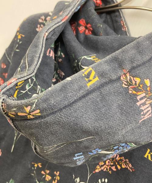 KITH（キス）KITH (キス) Botanical Floral Williams III Hoodie ネイビー サイズ:Sの古着・服飾アイテム