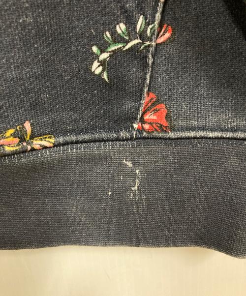 KITH（キス）KITH (キス) Botanical Floral Williams III Hoodie ネイビー サイズ:Sの古着・服飾アイテム